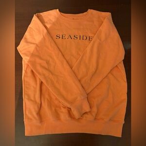 Orange Seaside Sweatshirt